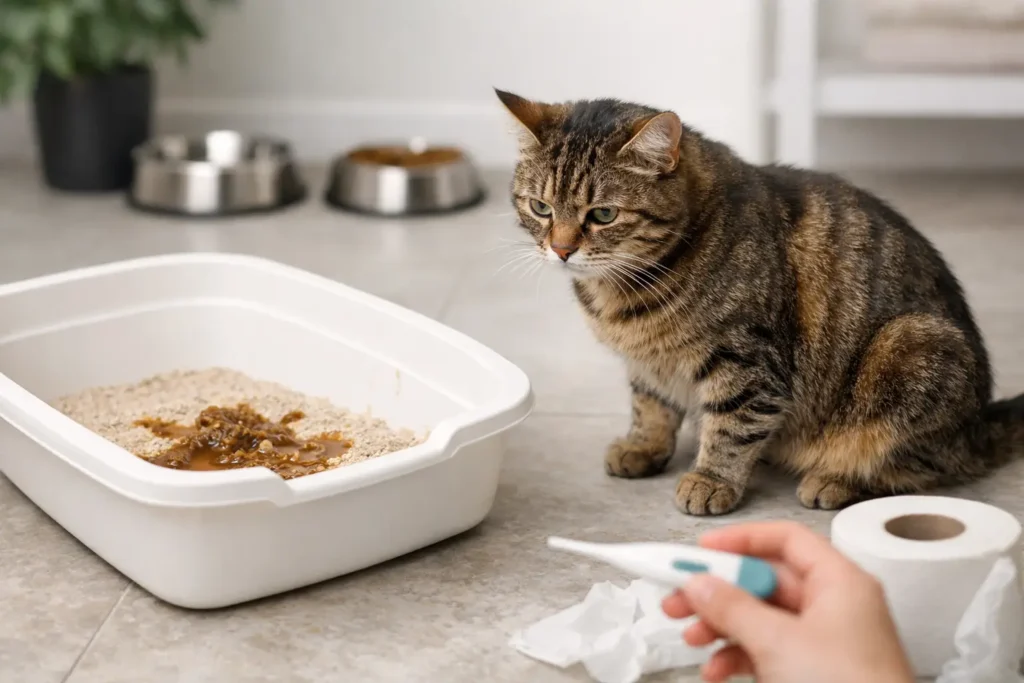 Cirit Birit Kucing Tak Berhenti: Bila Bahaya?