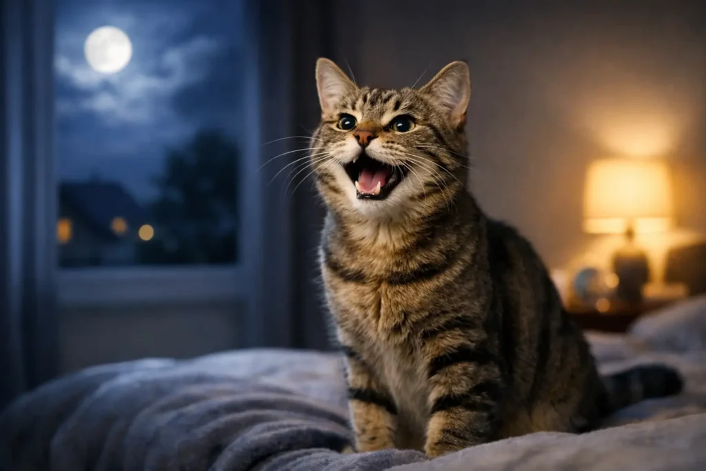 Kenapa Kucing Asyik Mengiau Malam? Kenapa Kucing Asyik Mengiau Malam?