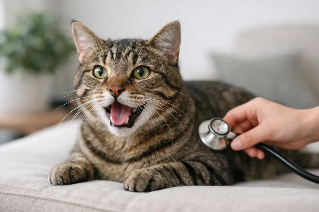 Kenapa Kucing Bernafas Laju? Ini Puncanya