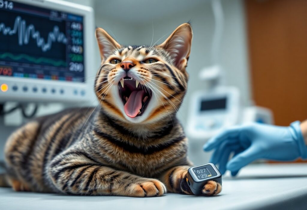 Kucing Bernafas Laju Macam Penat? Kenali Tanda-Tanda ‘Emergency’ Ini. kucing bernafas laju kenali tanda emergency ini ekg