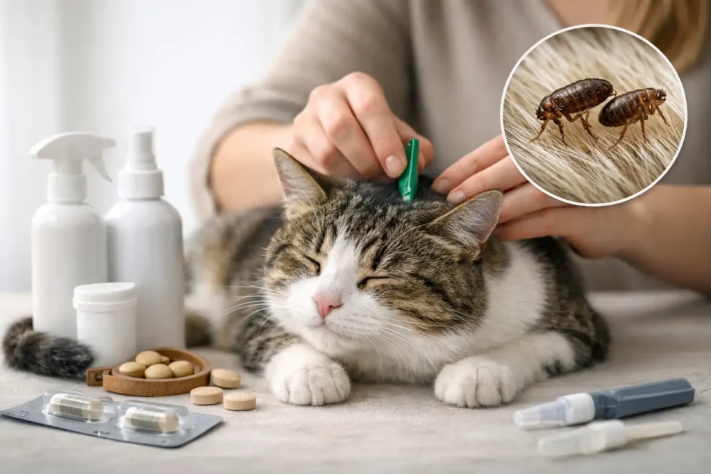 7 Ubat Kutu Kucing Terbaik untuk Rawatan 7 Ubat Kutu Kucing Terbaik untuk Rawatan