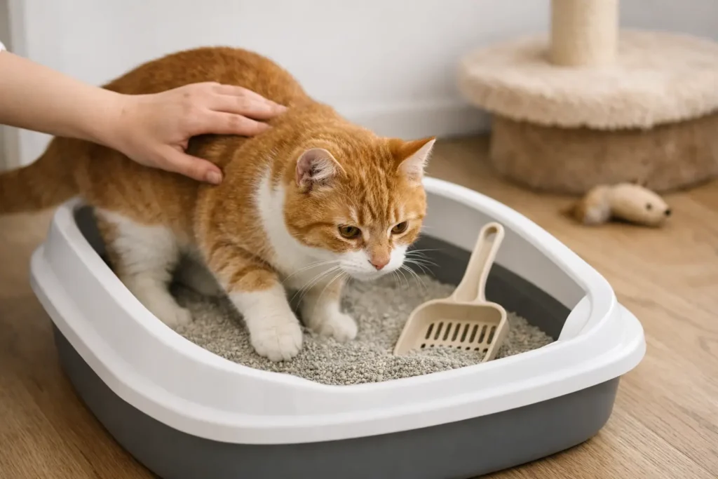 Cara Ajar Kucing Guna Litterbox Tanpa Stres Cara Ajar Kucing Guna Litterbox Tanpa Stres
