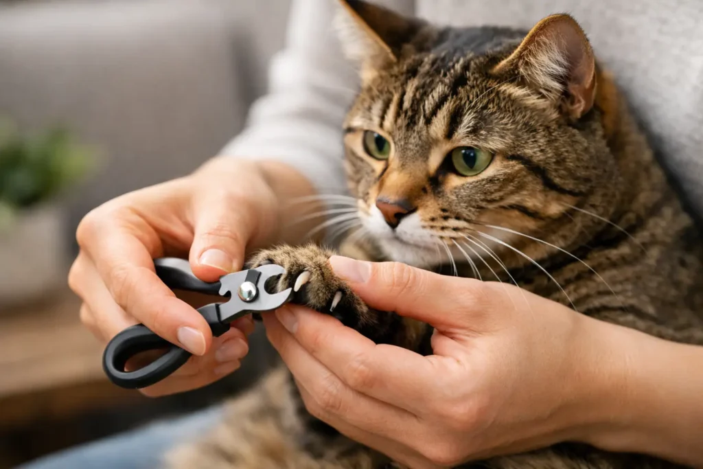 Cara Potong Kuku Kucing Selamat di Rumah