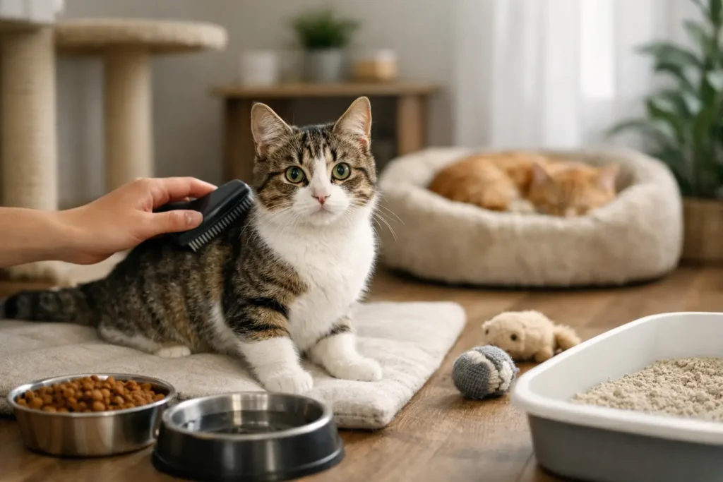 Penjagaan Kucing yang Betul di Rumah