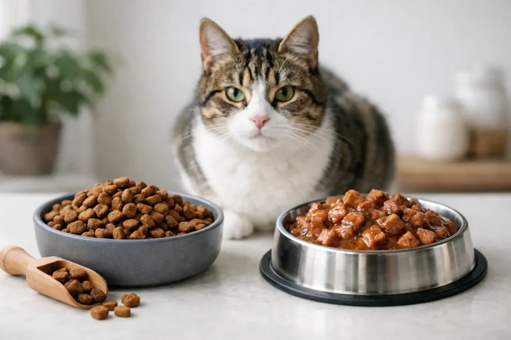 Makanan Kering vs Basah Kucing Mana Lebih Baik?