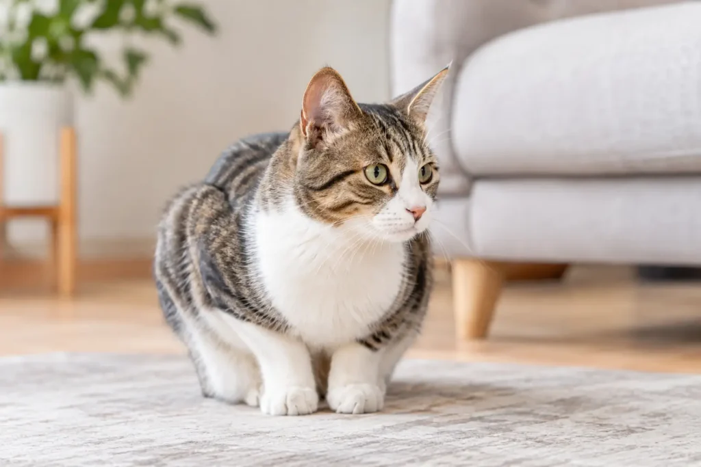 Kucing Duduk Mencangkung Lama: Bila Perlu Risau? Kucing Duduk Mencangkung Lama: Bila Perlu Risau?