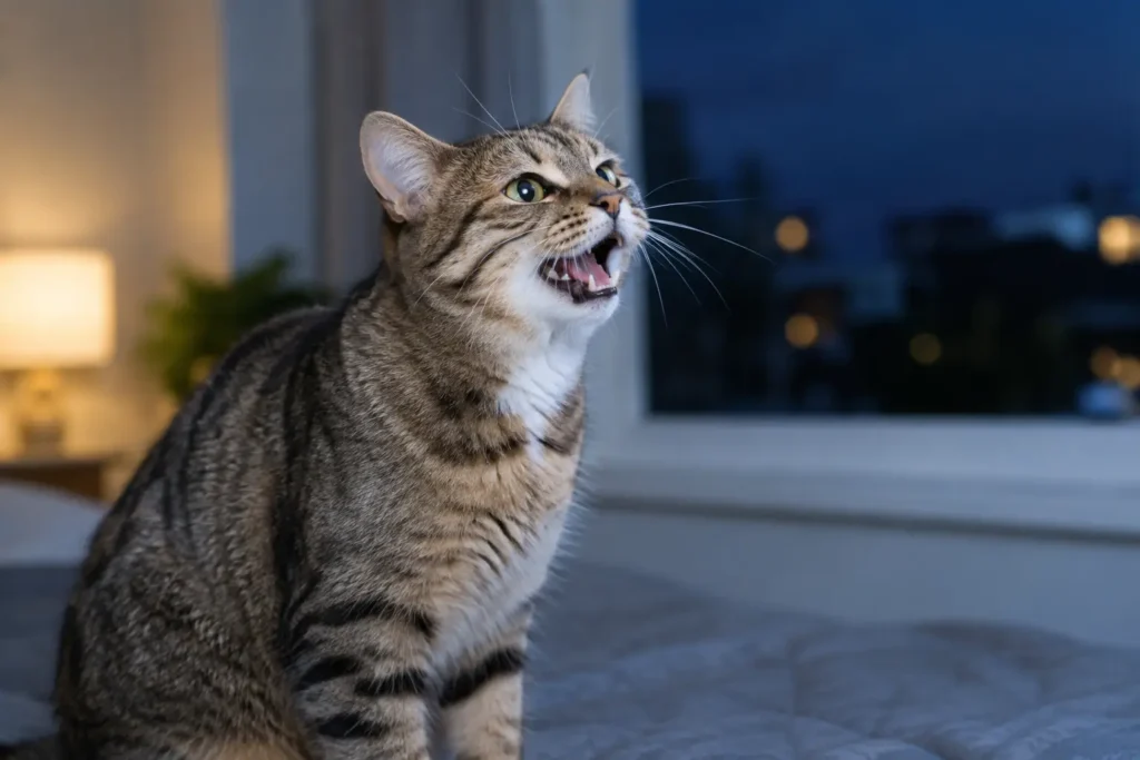 Mengapa Kucing Mengiau Waktu Malam Berterusan?
