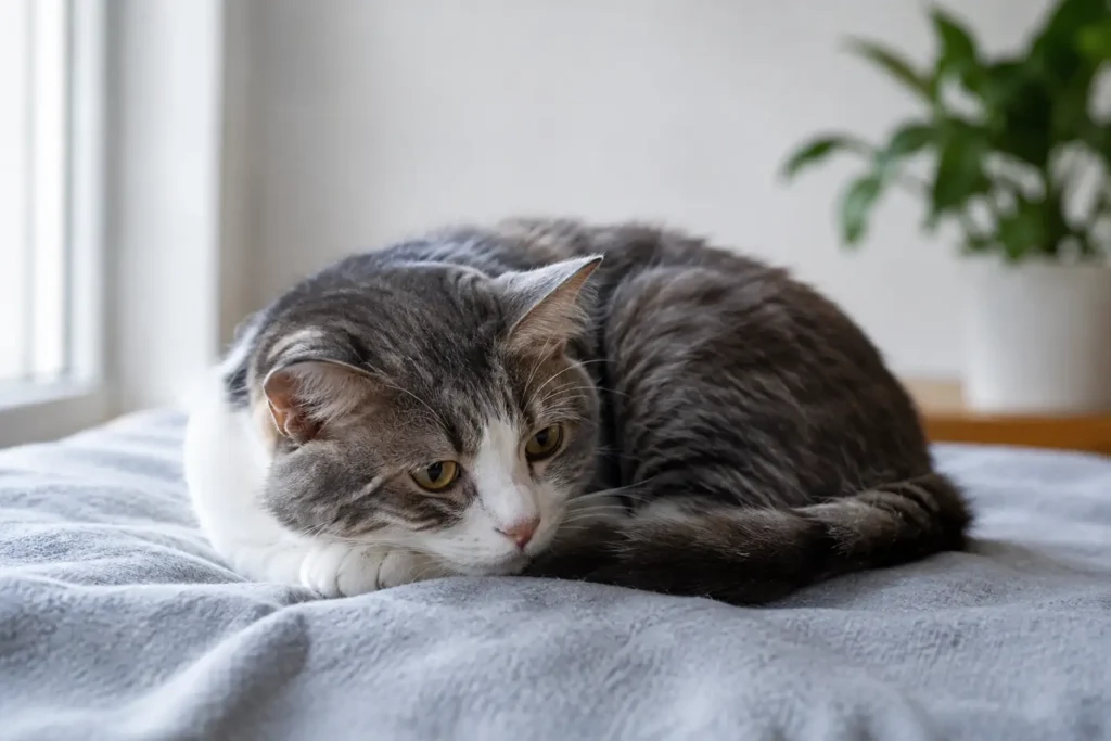 Contoh Kucing Kemurungan dan Tanda Bahaya